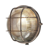 David Hunt Lighting Admiral Round Bulkhead Antique Copper ADM5064